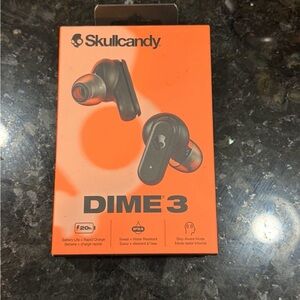 Skullcandy Dime 3 Wireless Earbuds - Black